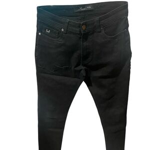 Nick Danger Sleek Black Skinny Jeans for Men